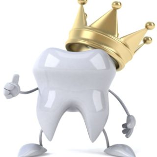 Tooth With Gold Crown 2
